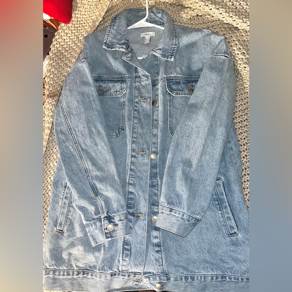 Oversized Forever21 Jean Jacket